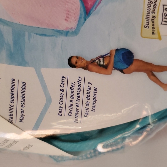 SwimWays Baby Spring Inflatable Round Pool Float with Protective Sun Canopy - Picture 8 of 8